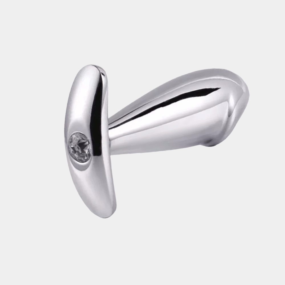 Metallic Butt Plug at Tickle & Twist