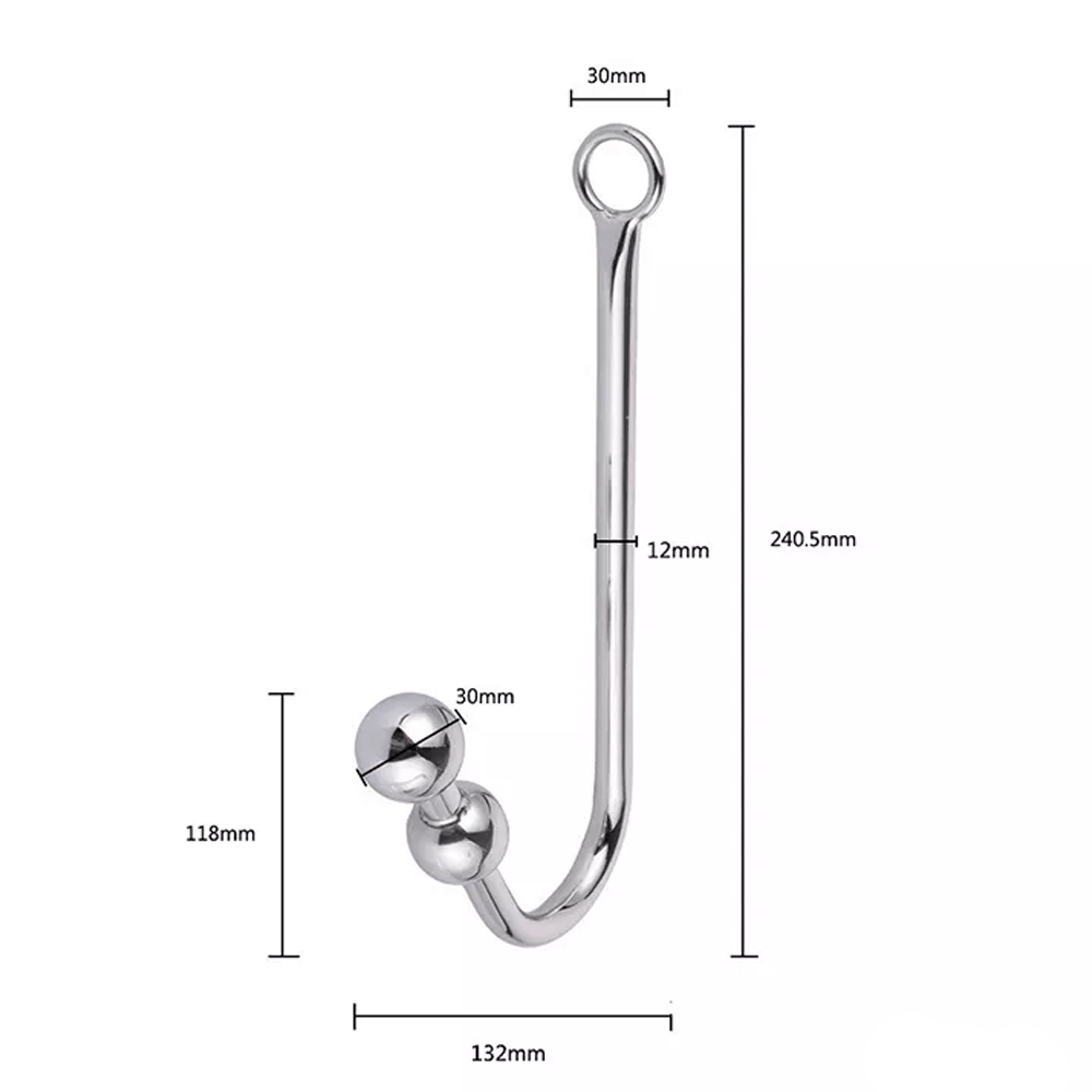 Intimate Connection Anal Hook - Double Ball at Tickle & Twist