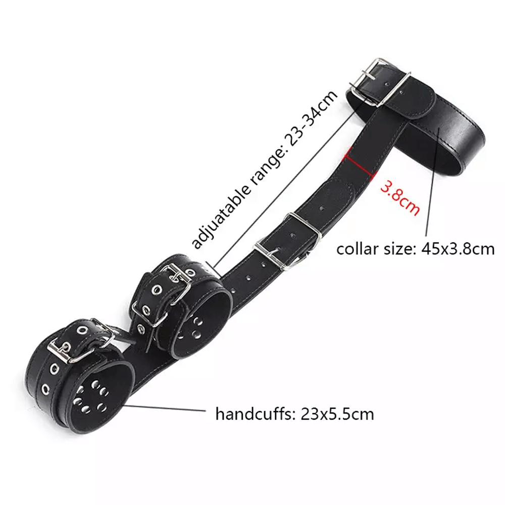 BDSM Choker and Cuffs Set at Tickle & Twist