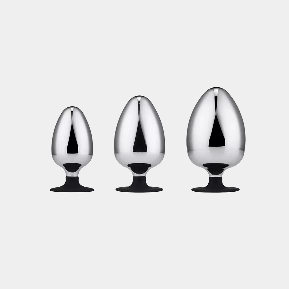 Timeless Metal Butt Plug at Tickle & Twist