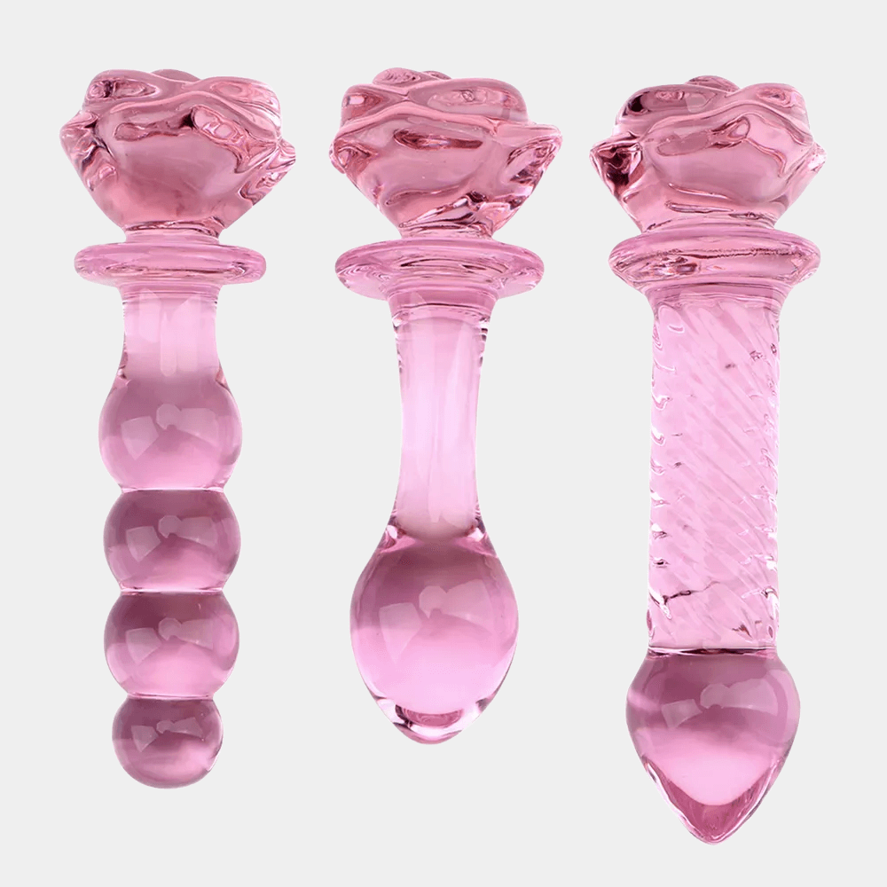 Rose Quartz Butt Plug at Tickle & Twist