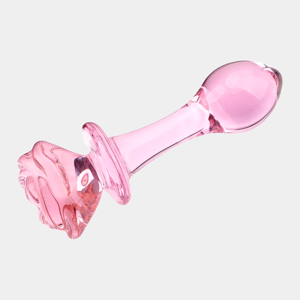Rose Quartz Butt Plug at Tickle & Twist