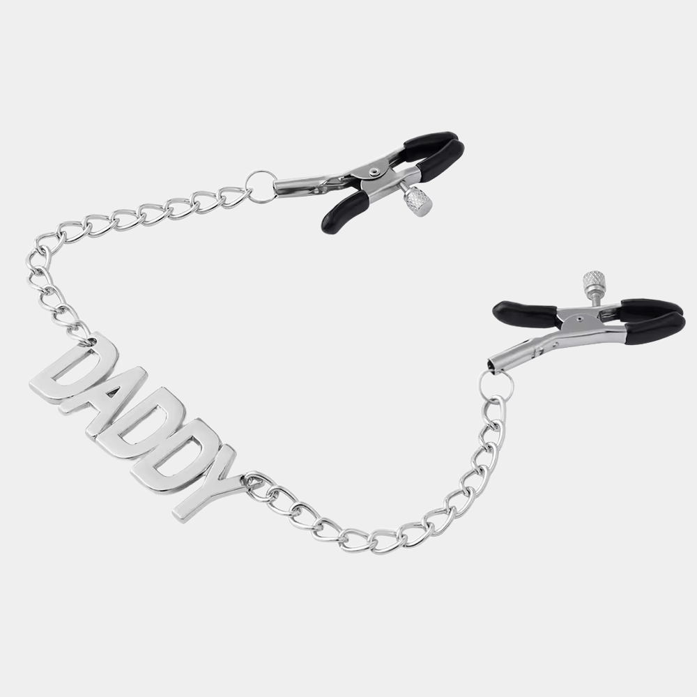 Power Play Nipple Clamps for Doms at Tickle & Twist
