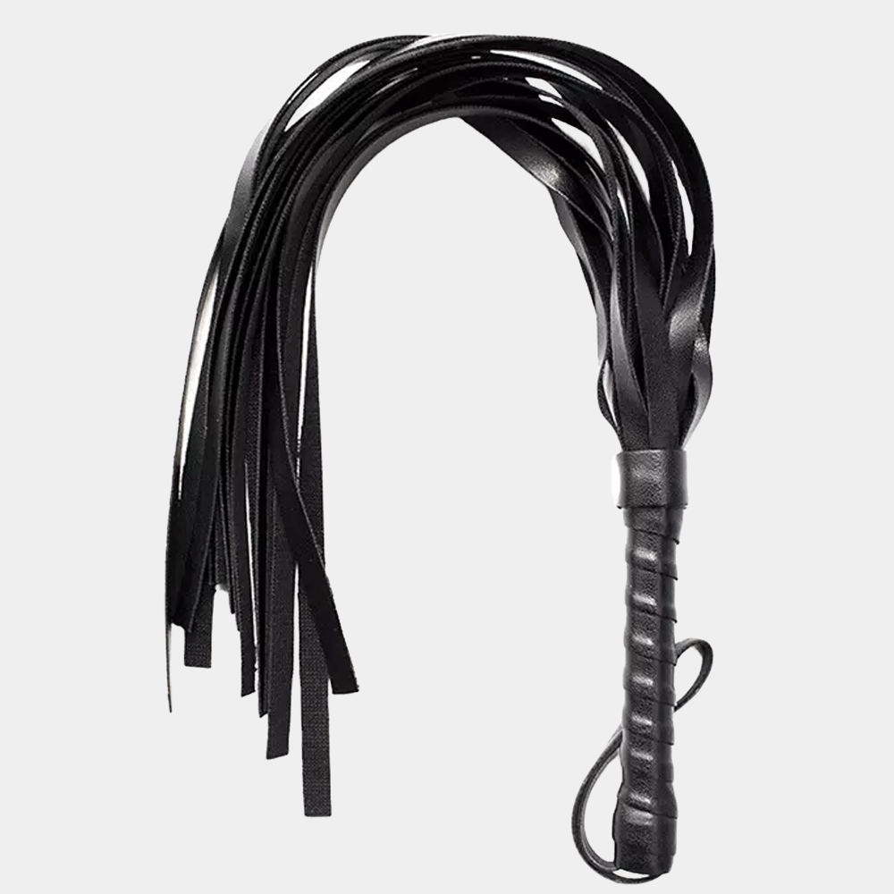 Vegan Leather Flogger at Tickle & Twist