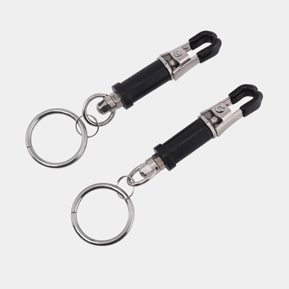 Nipple Clamps Keychain at Tickle & Twist