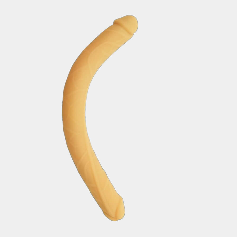 Flesh Bendable Double Dong at Tickle & Twist