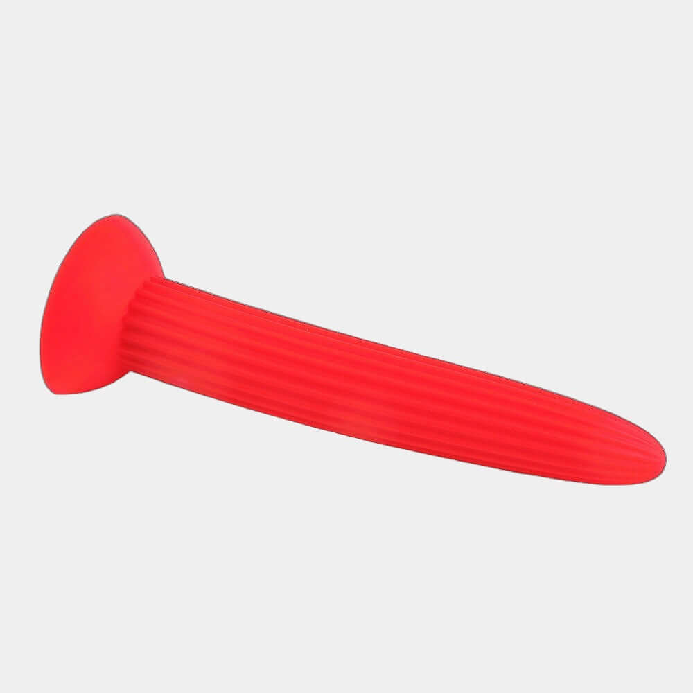 Watermelon Red Lined Dildo Plug at Tickle & Twist