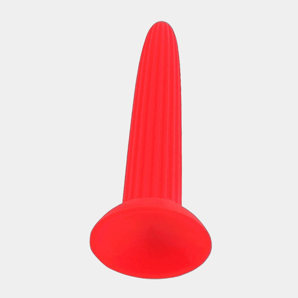Watermelon Red Lined Dildo Plug at Tickle & Twist