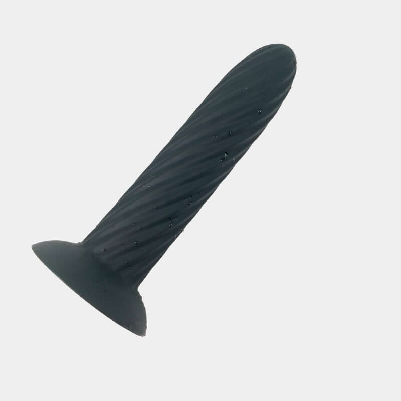Onyx Spiral Dildo Plug at Tickle & Twist