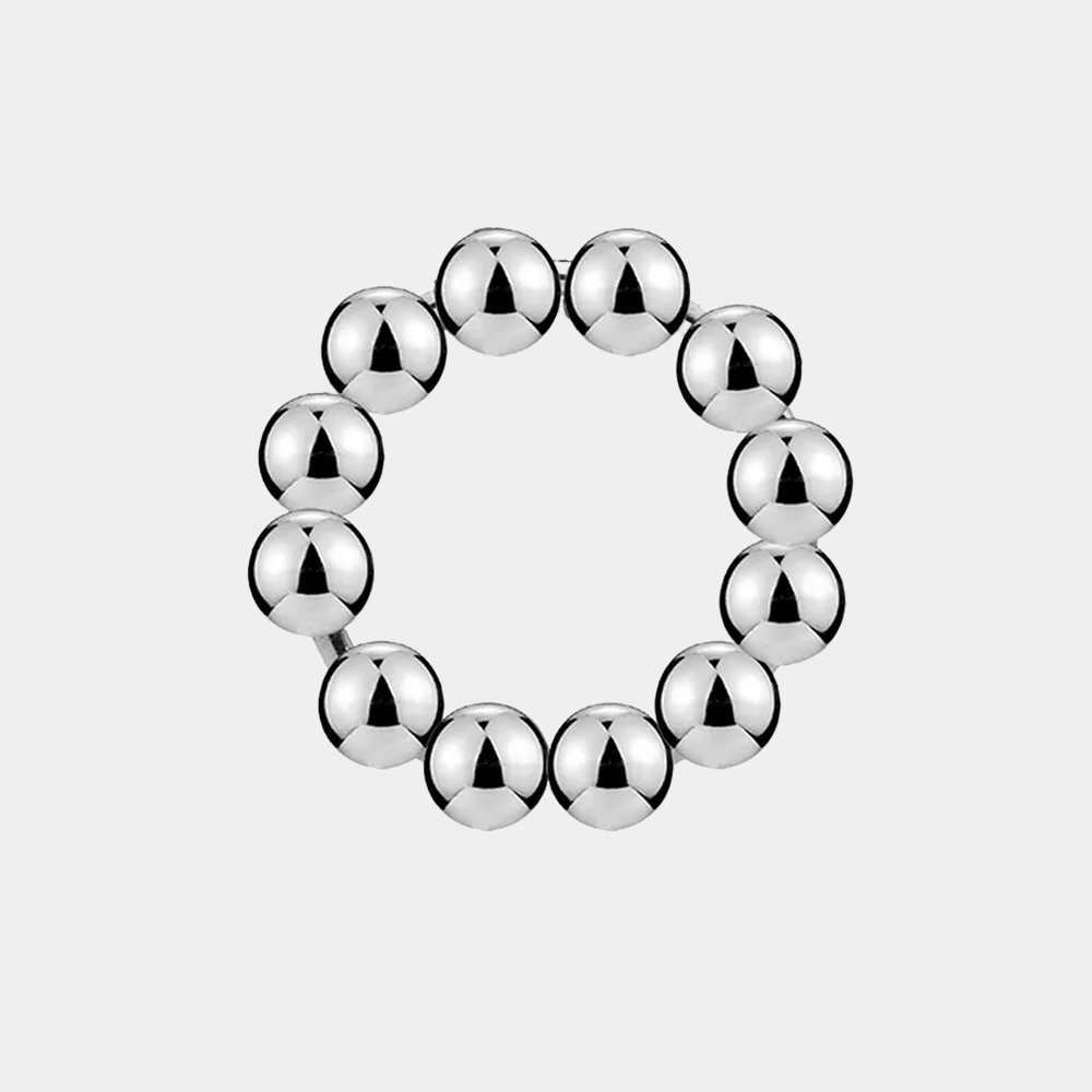 Steel Orb Cock Ring at Tickle & Twist