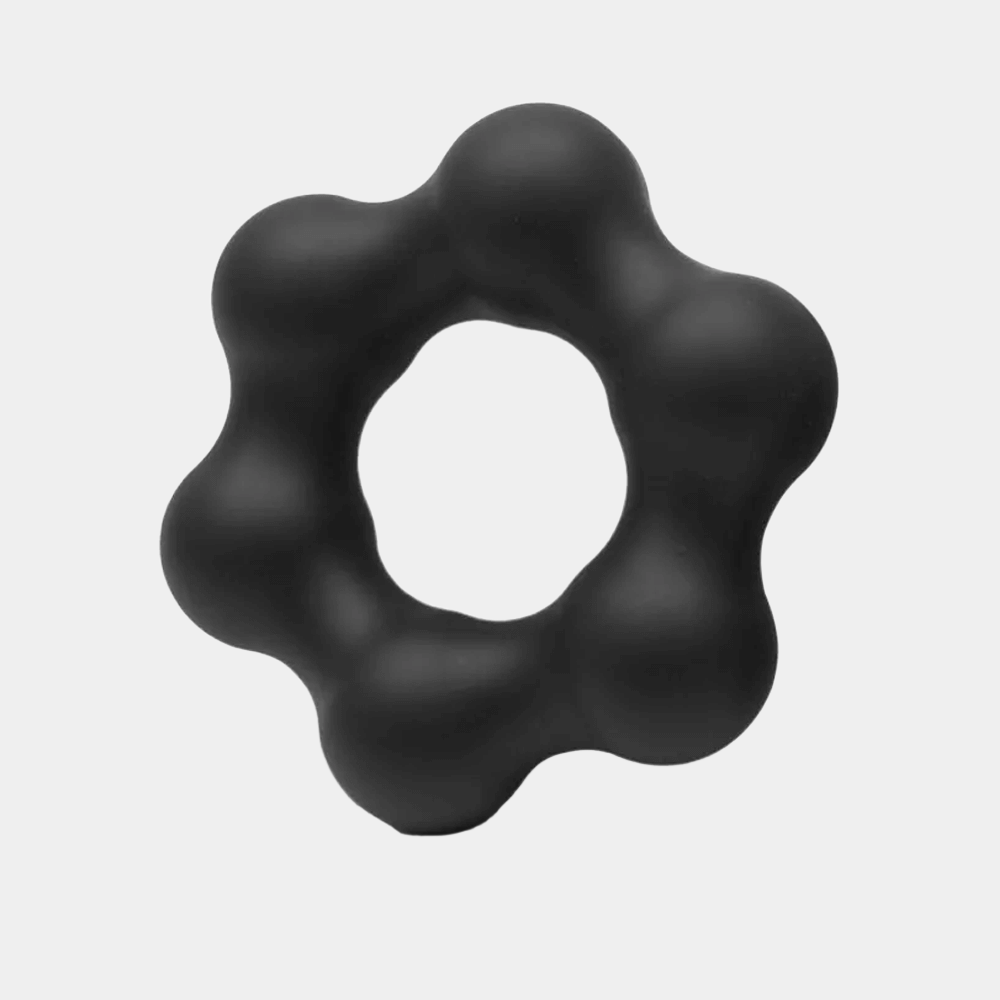 Enhanced Pleasure Silicone Cock Ring at Tickle & Twist