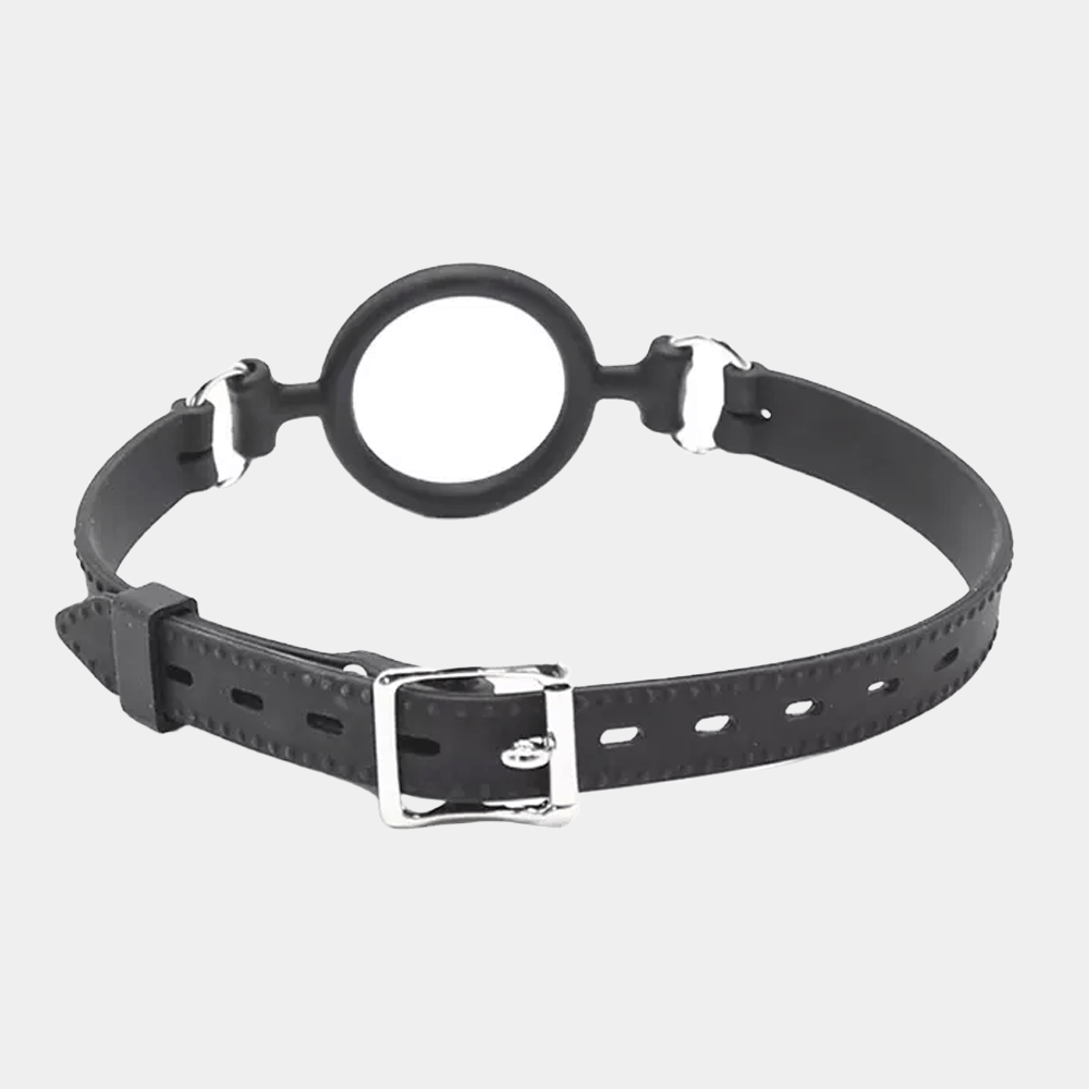 Silicone Hoop Gag at Tickle & Twist