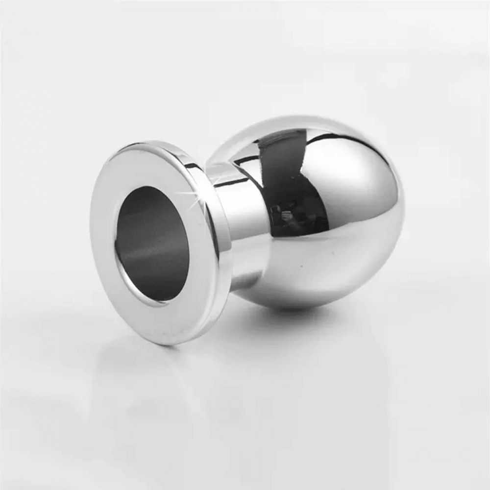 Steel Hollow Butt Plug at Tickle & Twist