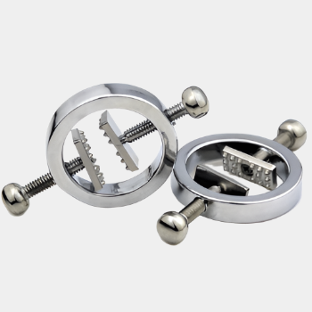 Steel Nipple Clamp Rings at Tickle & Twist