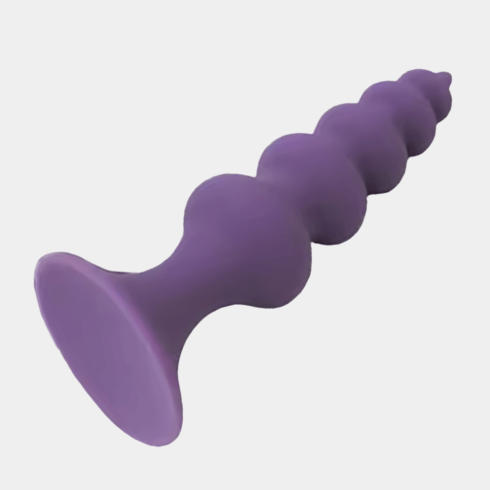 Rippled Butt Plug at Tickle & Twist