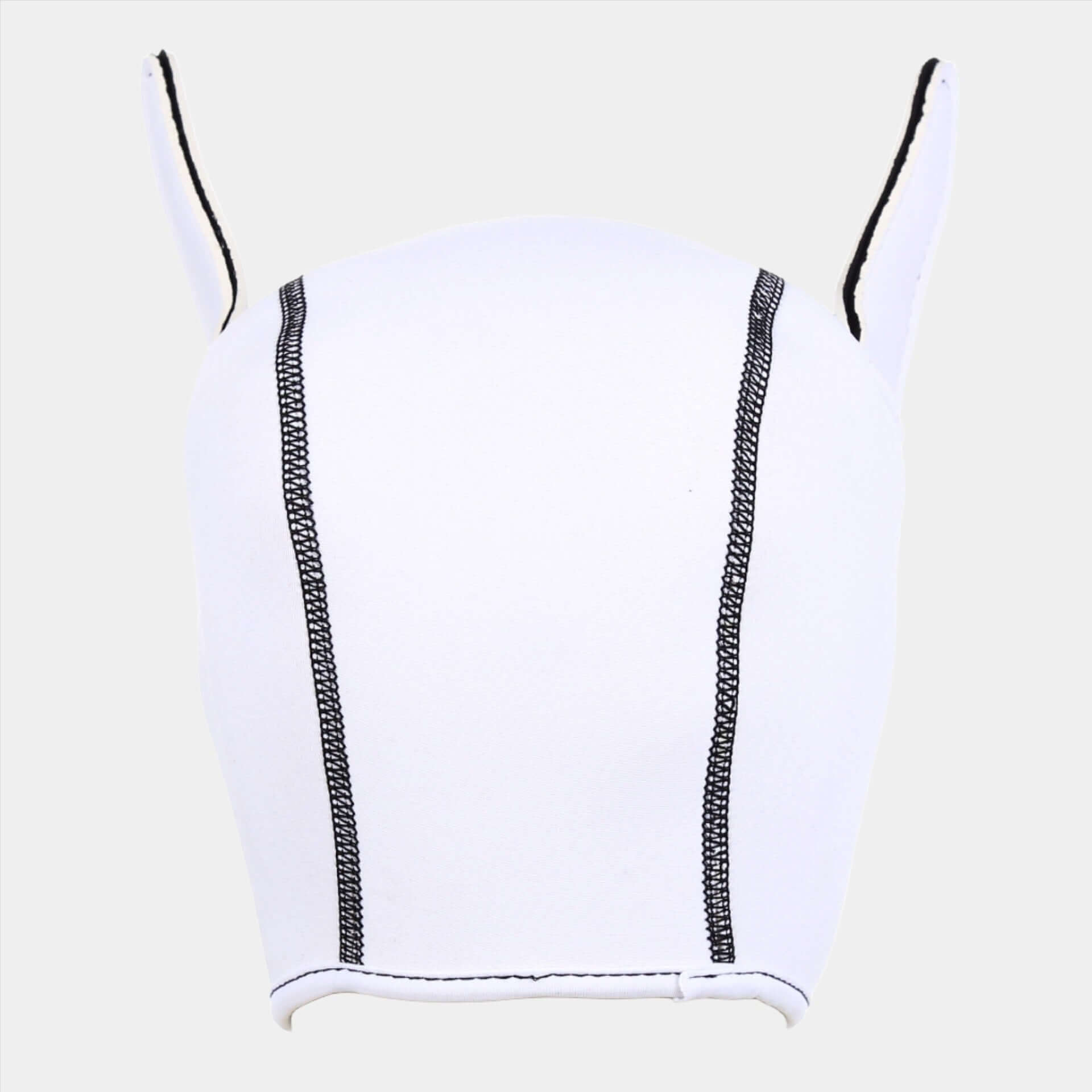 Delta Pup Hood - White at Tickle & Twist