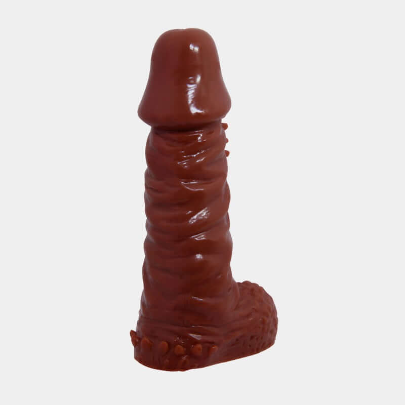 Walnut Penis Sleeve - Spiked with Balls at Tickle & Twist