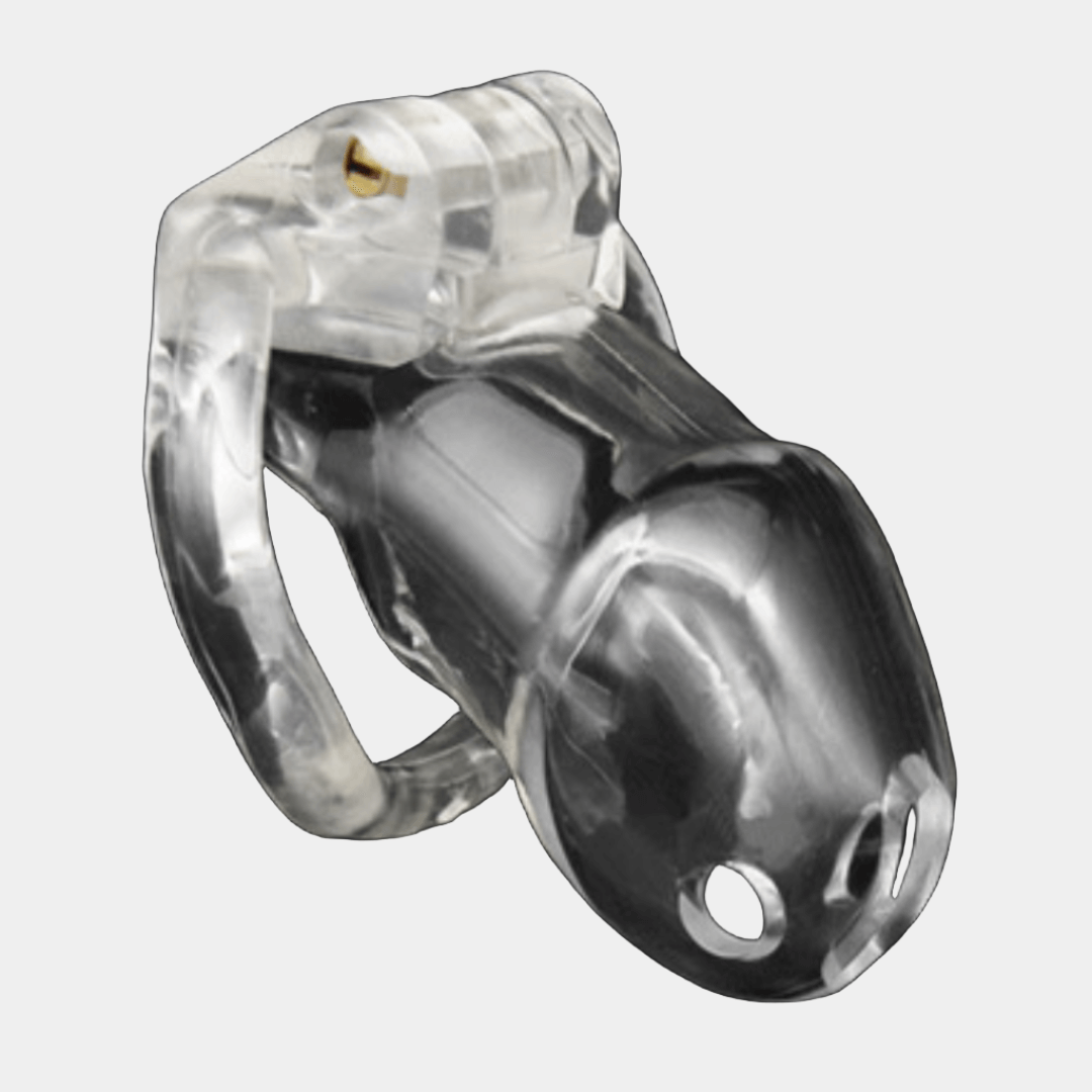 Natural Resin Cock Cage at Tickle & Twist