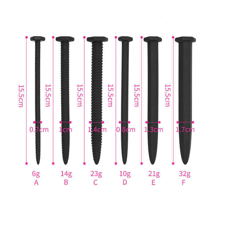 Nail & Screw Penis Plugs at Tickle & Twist