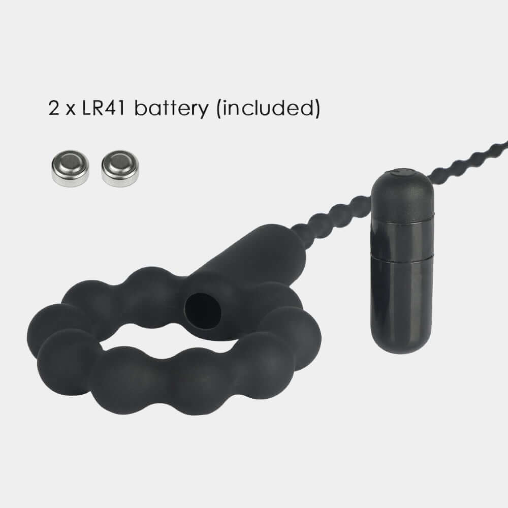 Cock Ring with Vibrating Sound at Tickle & Twist