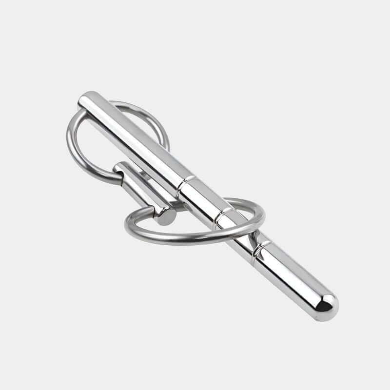 SS Ringed Penis Plug at Tickle & Twist