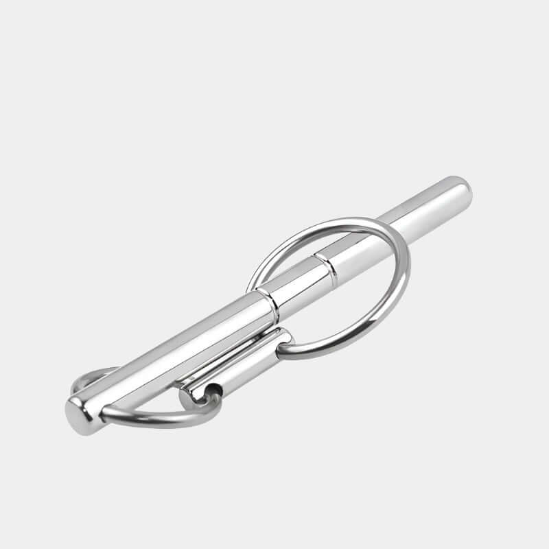 SS Ringed Penis Plug at Tickle & Twist