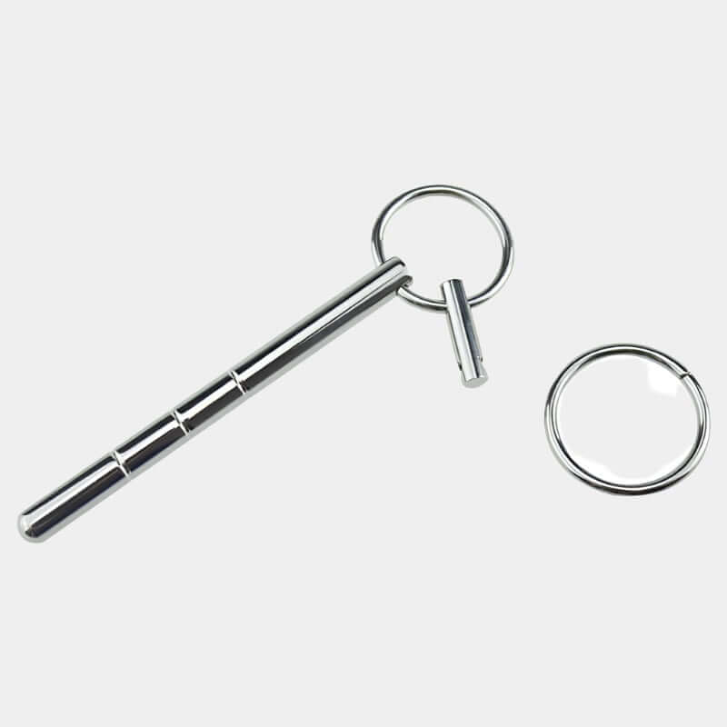 SS Ringed Penis Plug at Tickle & Twist