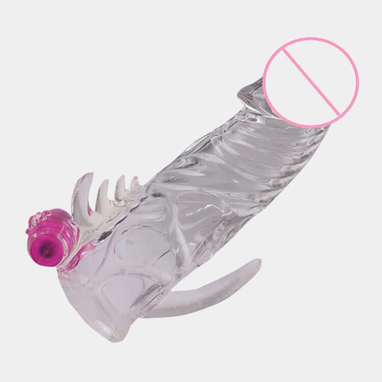 5 Inch 'Shark' Vibrating Penis Sleeve at Tickle & Twist
