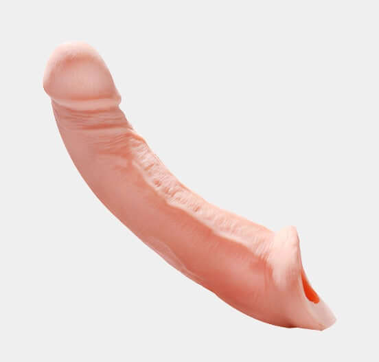8 Inch Realistic Penis Sleeve at Tickle & Twist