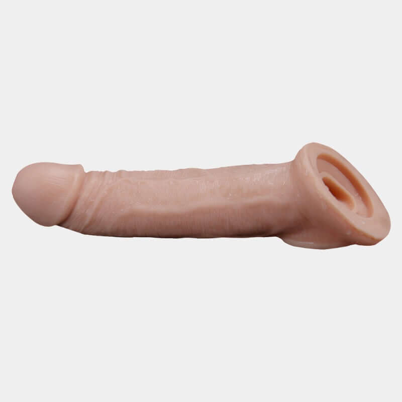 8 Inch Realistic Penis Sleeve at Tickle & Twist