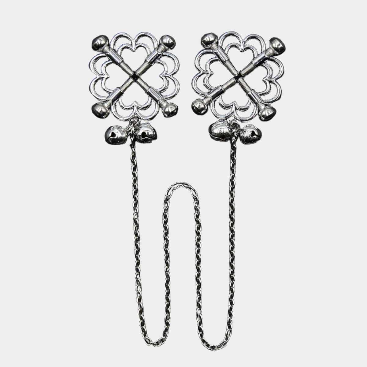 Adjustable Metal Cross Clamp with Detachable Chain at Tickle & Twist