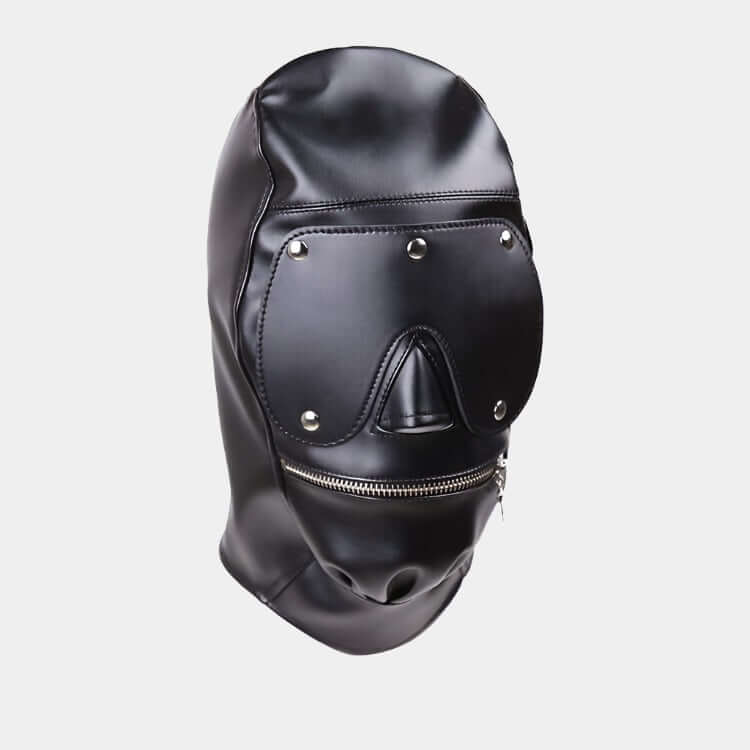 Hardcore BDSM Hood - With Zipper mouth at Tickle & Twist