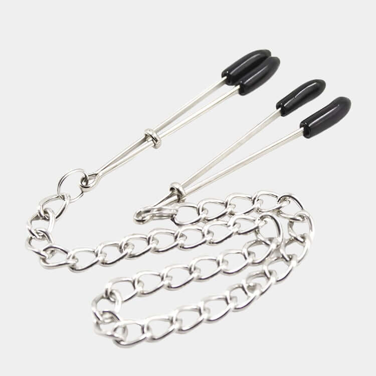 Pinch Clip Clamps with Chain at Tickle & Twist