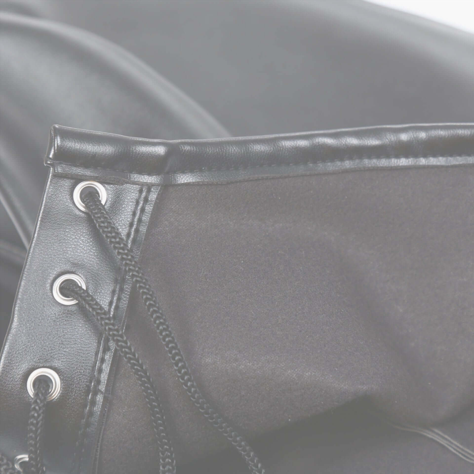 Zip Front Bondage Hood at Tickle & Twist