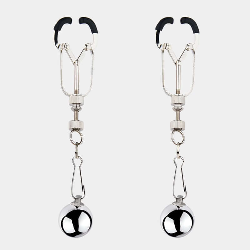 Calliper Clamp with Hanging Ball Weight at Tickle & Twist