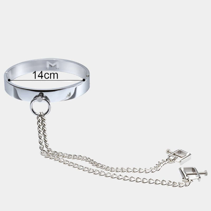 Adjustable 'D' Shaped Clamp with Heavy Duty Metal Collar