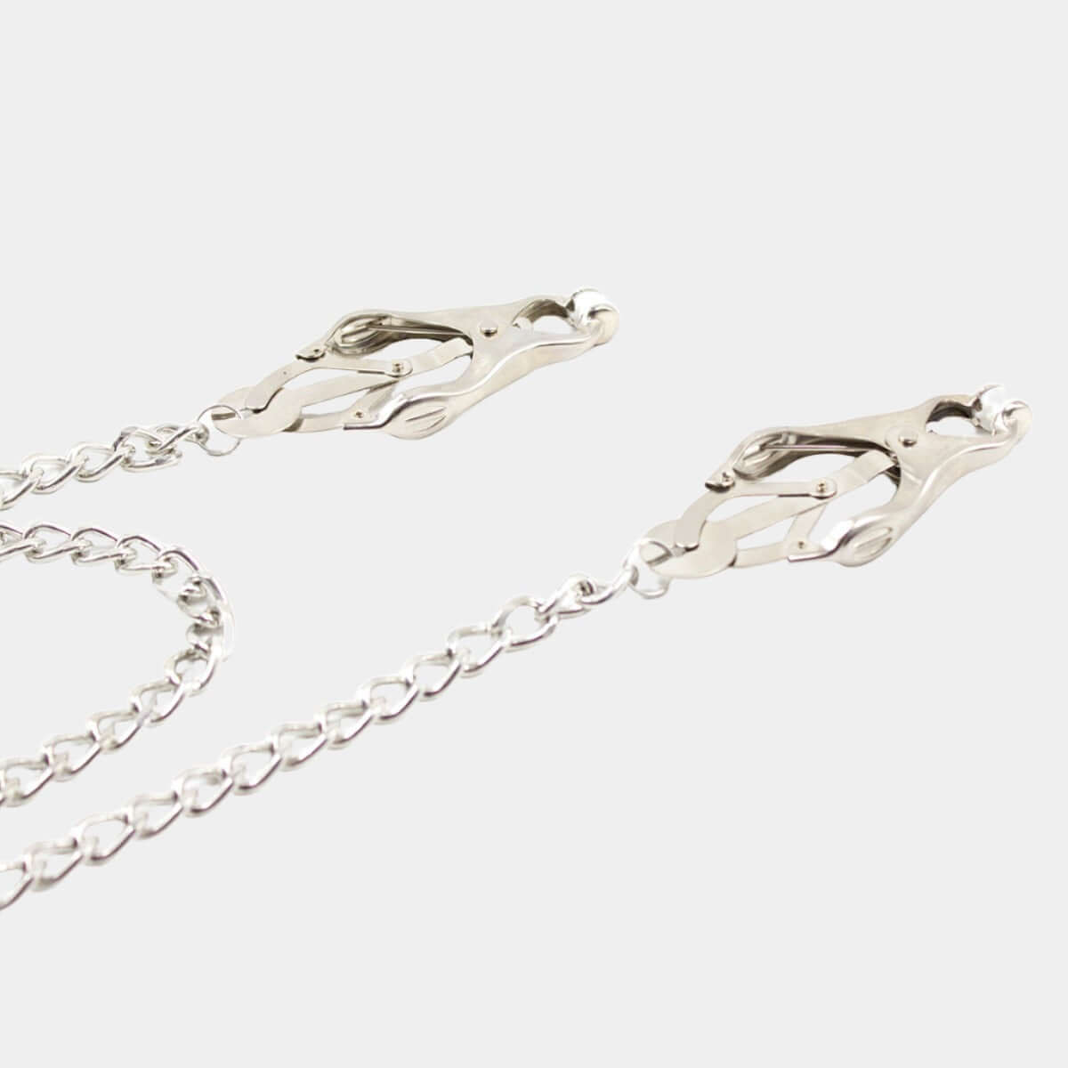 Clover Clamps with Leather Collar at Tickle & Twist