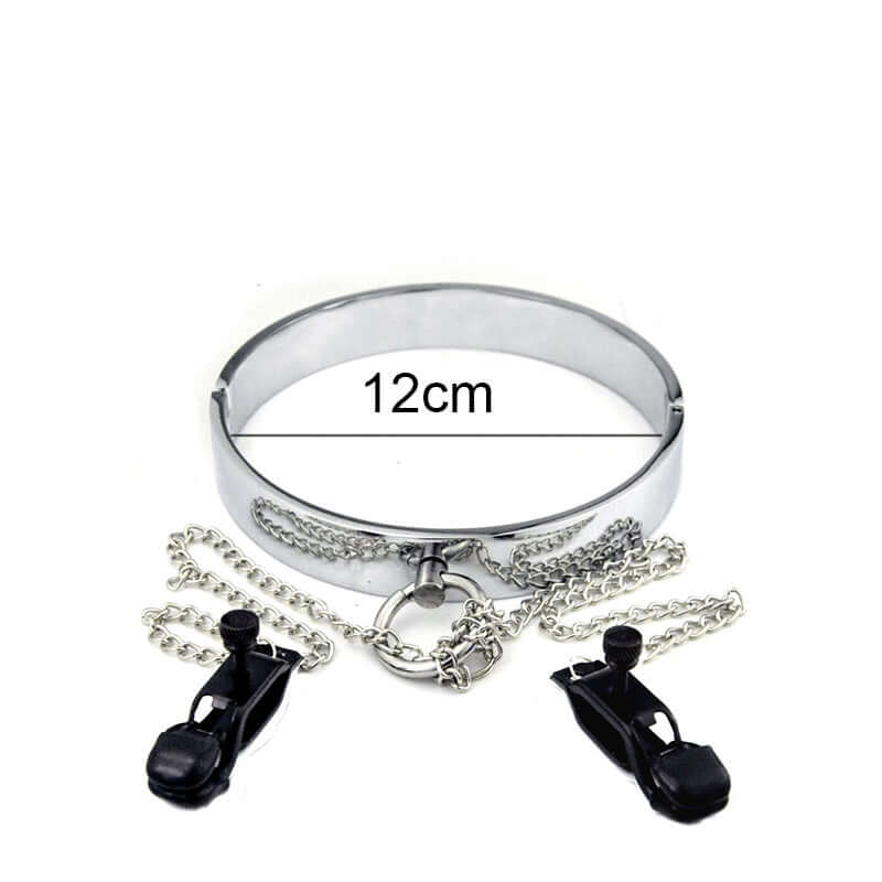 Hard Adjustable Clamp with Heavy Duty Metal Collar at Tickle & Twist