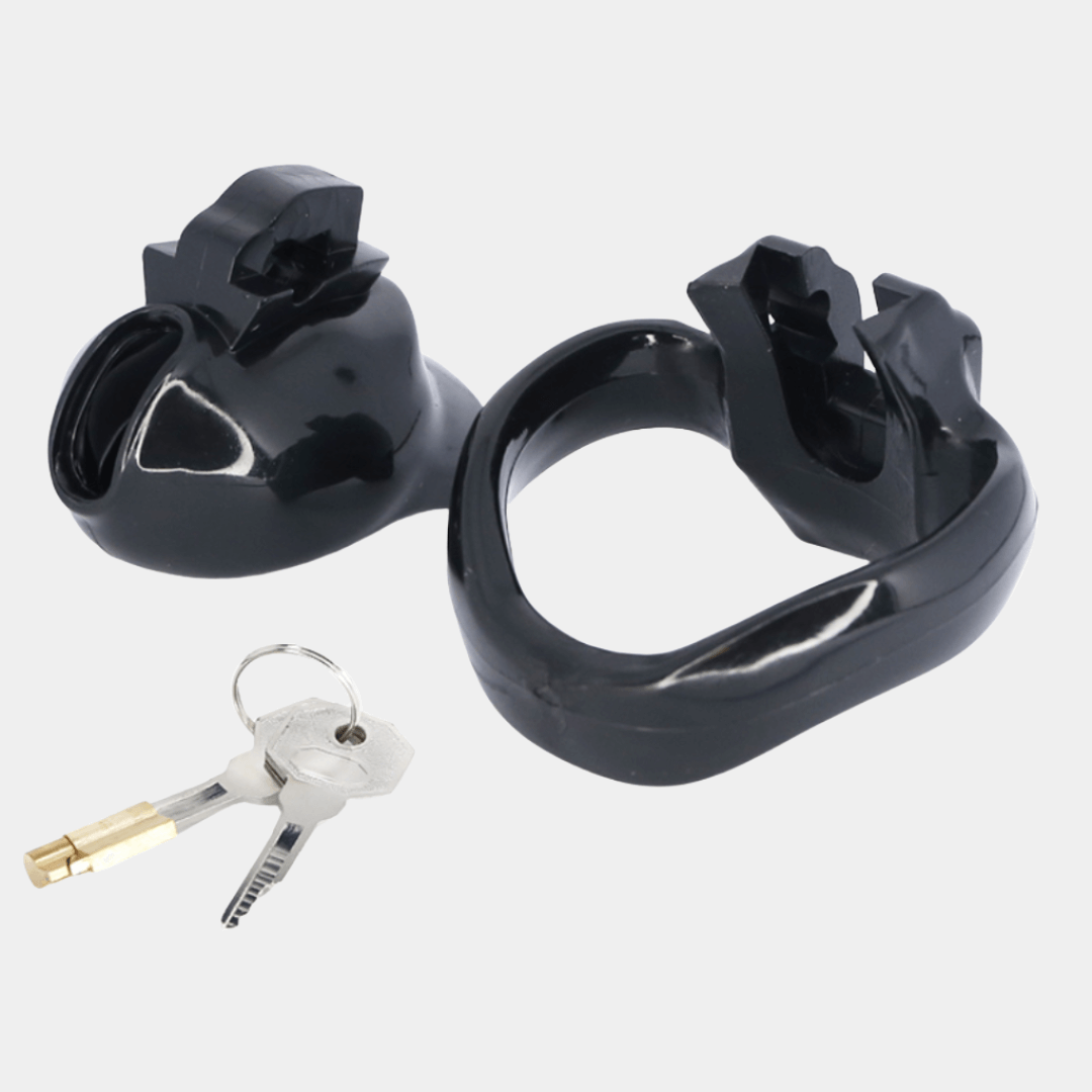 Smooth Resin Nub Cock Cage at Tickle & Twist