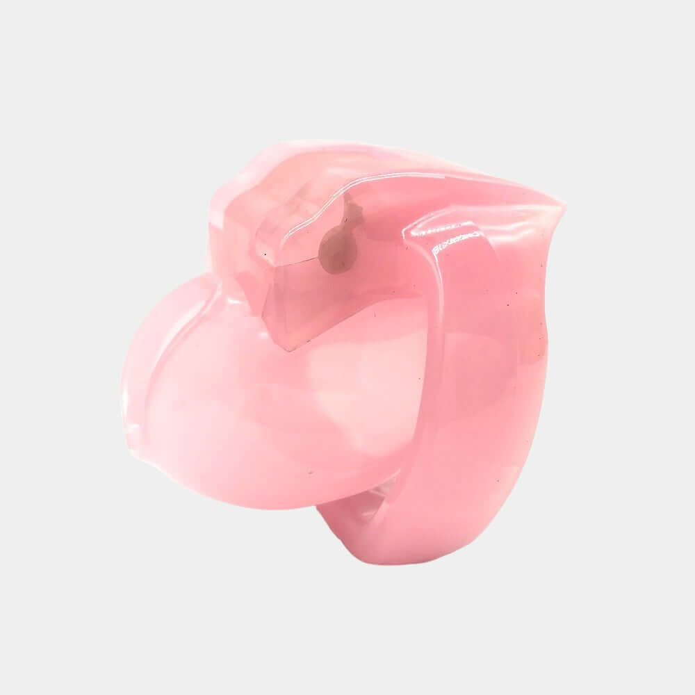 Pink Smooth Resin Nub Cock Cage at Tickle & Twist