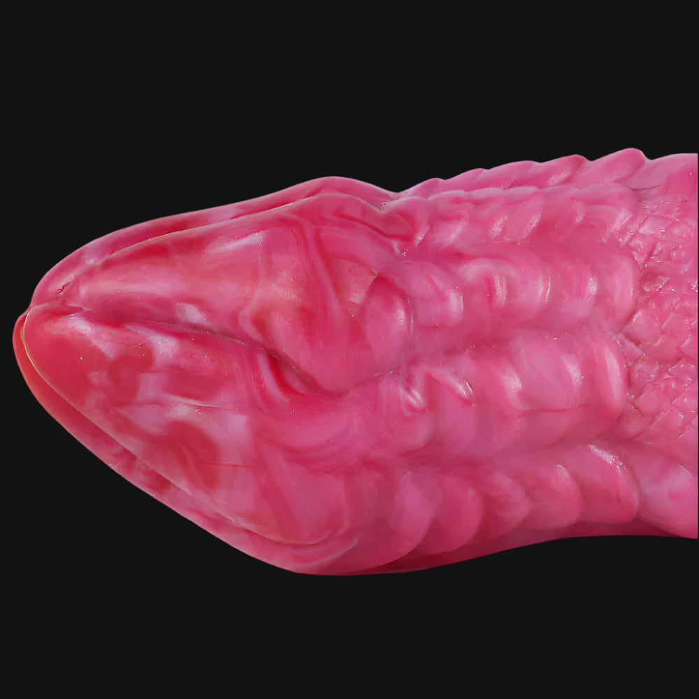Dragon Dildo Penis Sleeve - Pink at Tickle & Twist