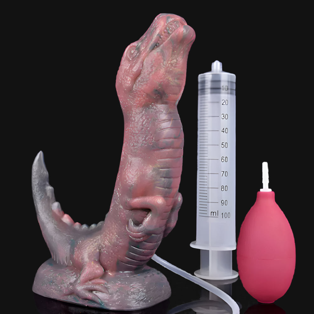 Squirting Velociraptor at Tickle & Twist