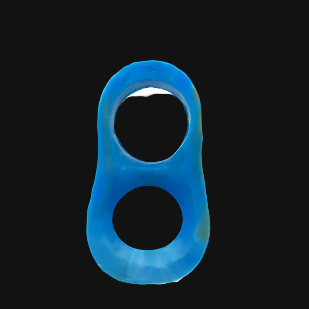 Dragon Dildo Penis Sleeve - Yellow & Blue at Tickle & Twist