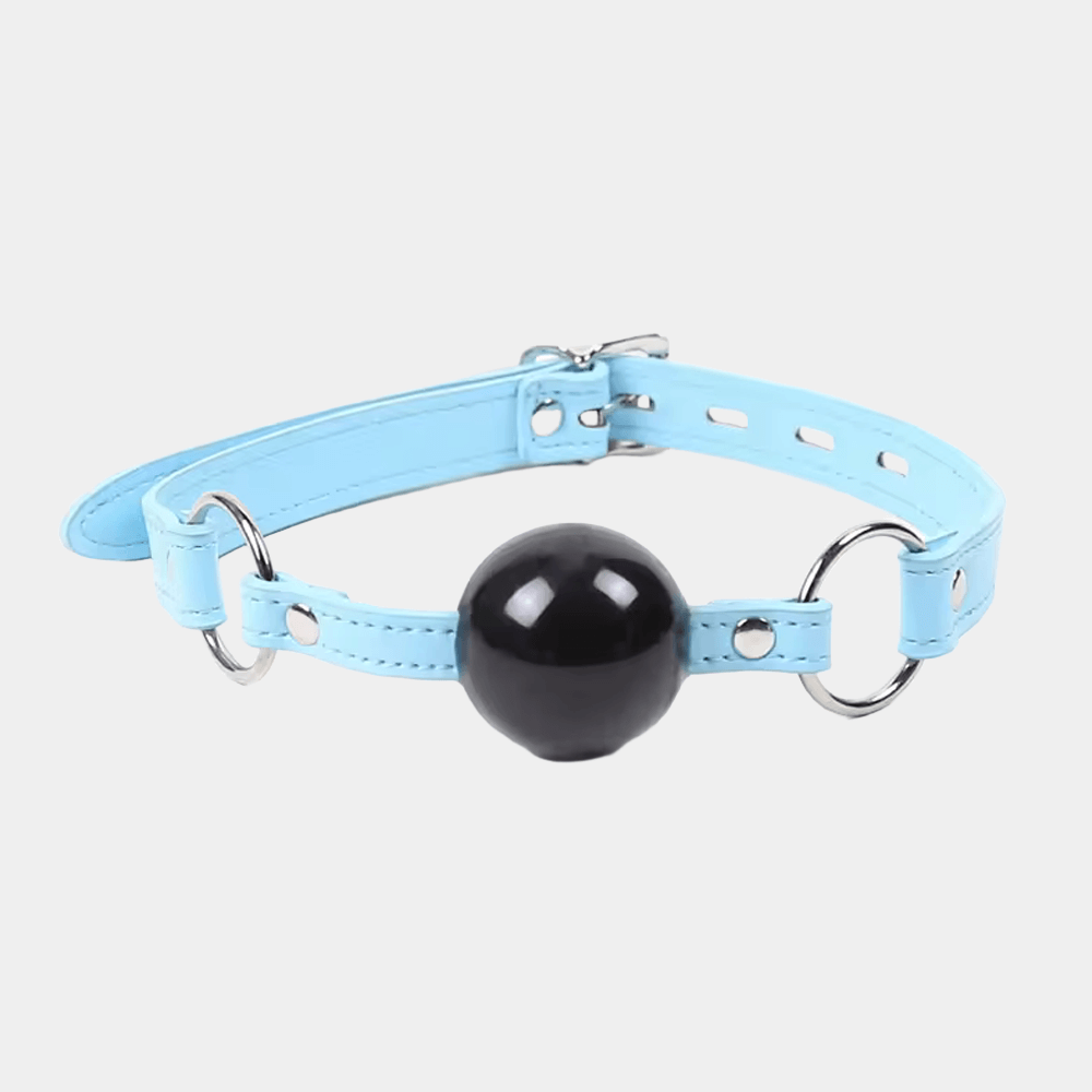 Whisper Soft Baby Blue Ball Gag