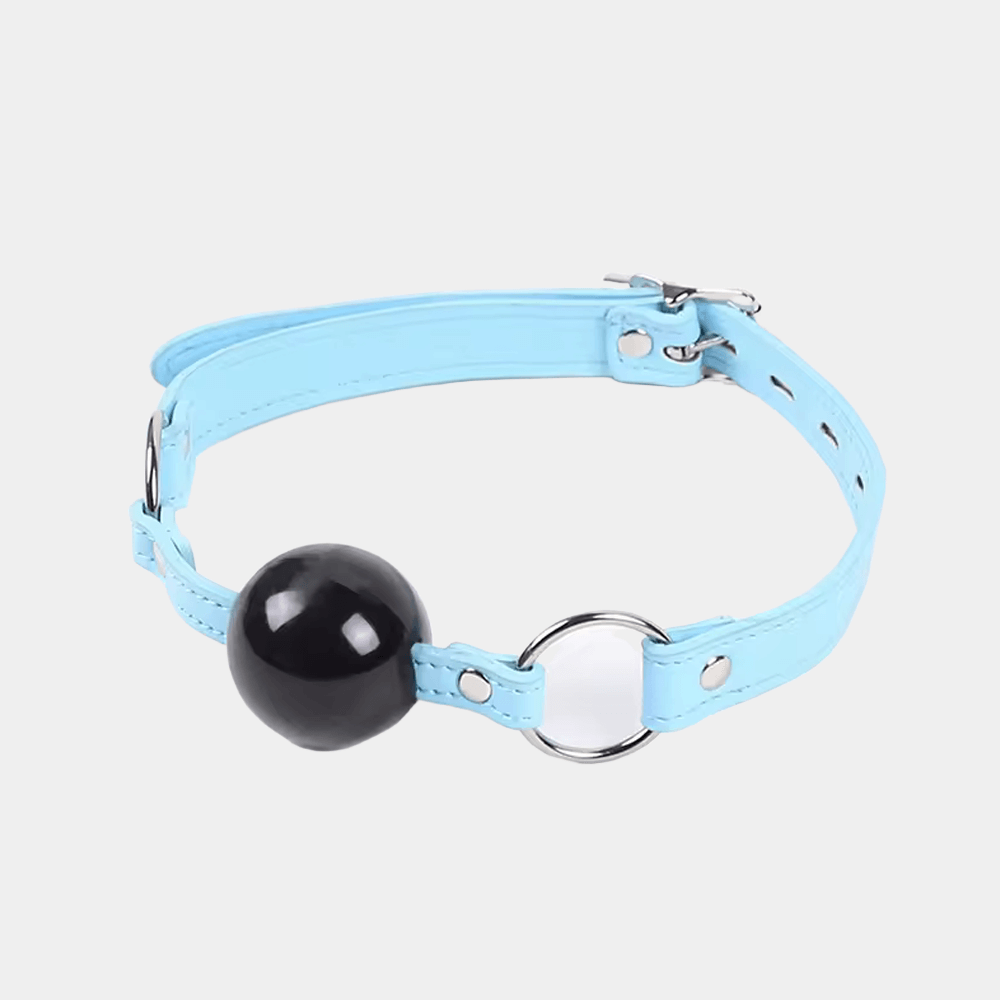 Whisper Soft Baby Blue Ball Gag