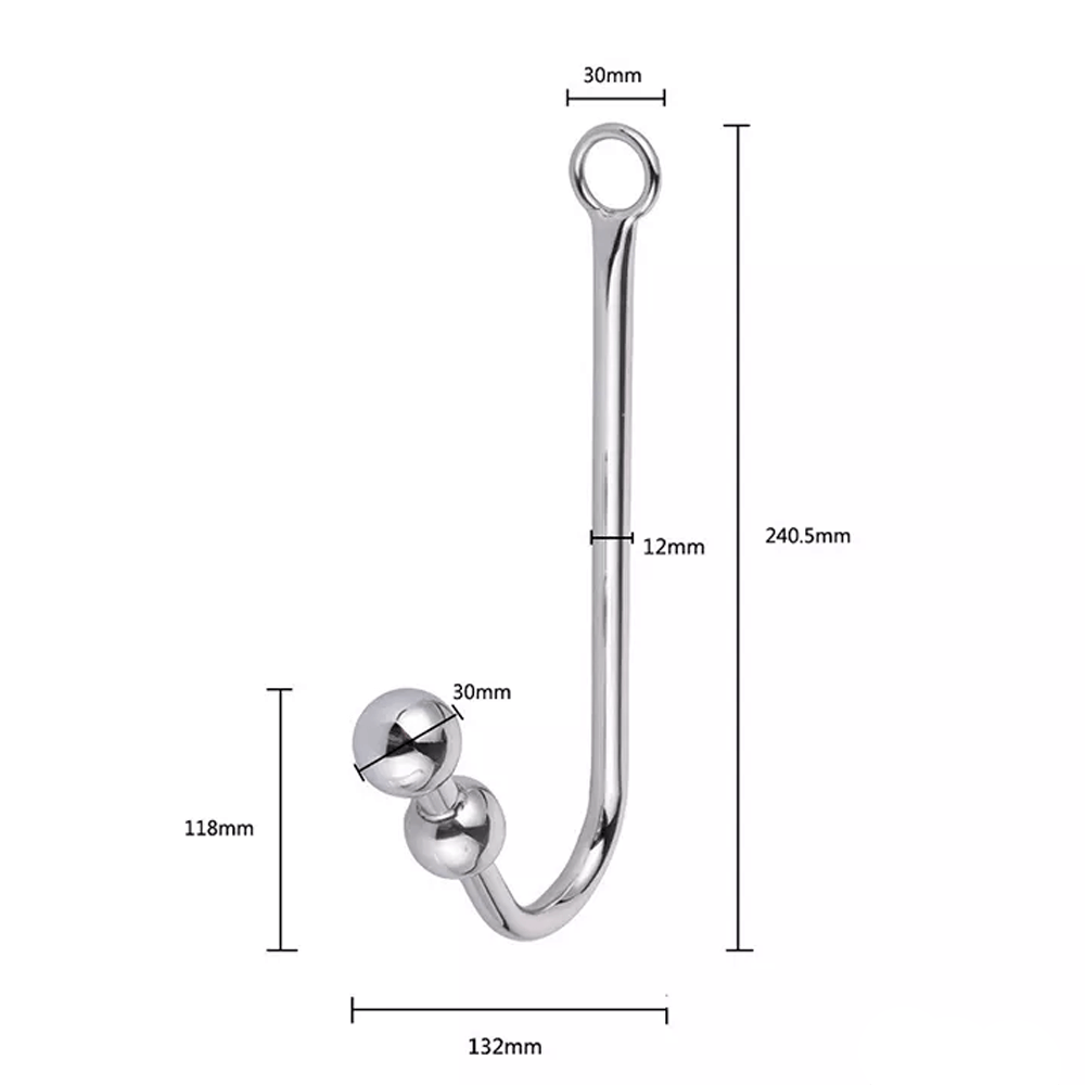 Intimate Connection Anal Hook - Double Ball