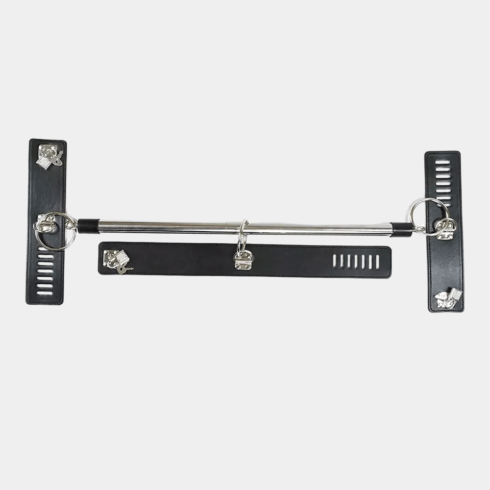 Bondage Bar Set with Choker and Cuffs