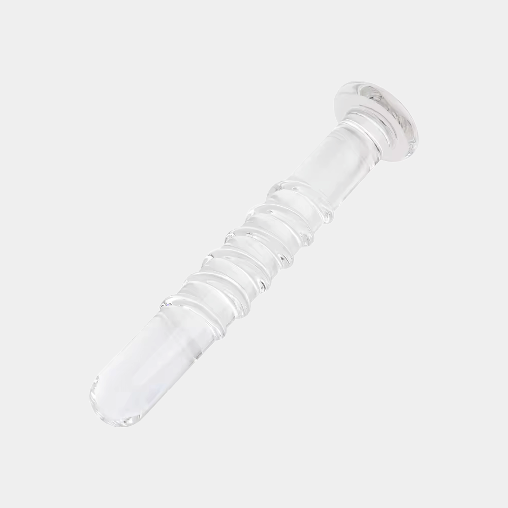 Crystal Elegance Glass Dildo