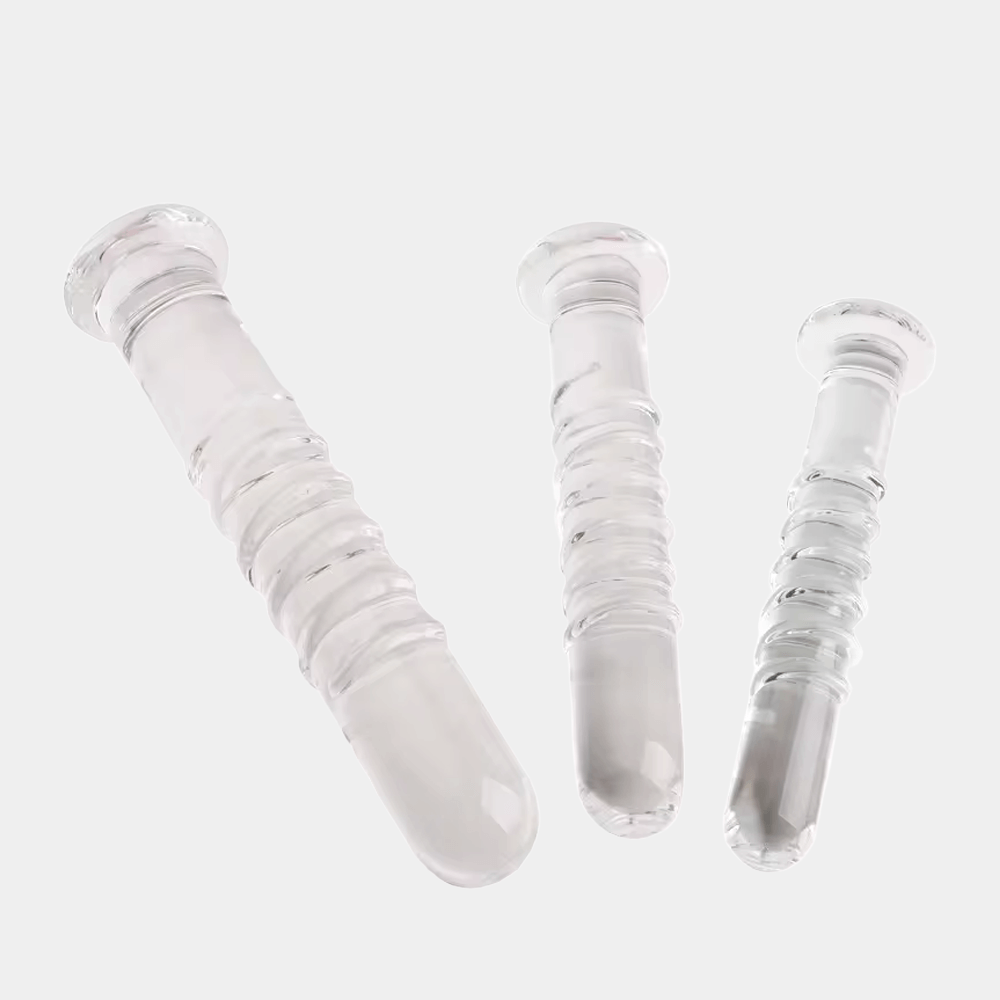 Crystal Elegance Glass Dildo