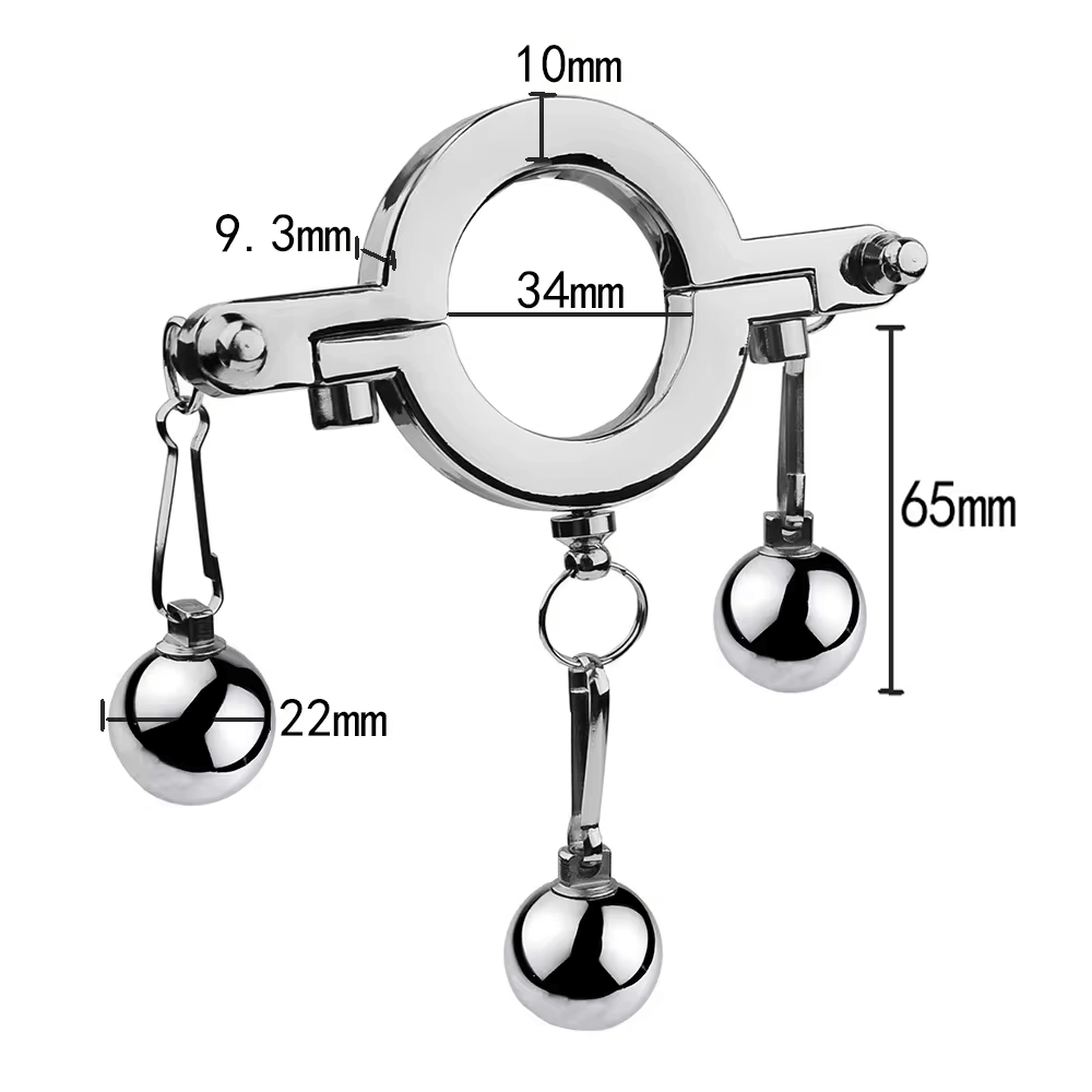 Blissful Balance Weighted Cock Ring